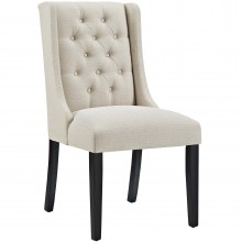 Beige-Upholstered-Fabric-Dining-Chair-1