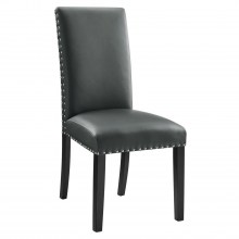 Faux-Leather-Upholstered-Chair-Black-1