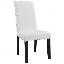 Faux-Leather-Upholstered-Chair-in-White-1