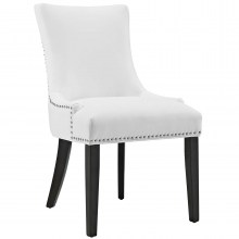 Faux-Leather-Upholstered-Dining-Chair-White-1