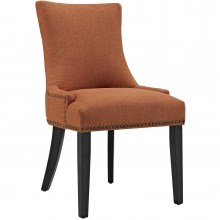 Orange-Upholstered-Fabric-Nailhead-Chair-1